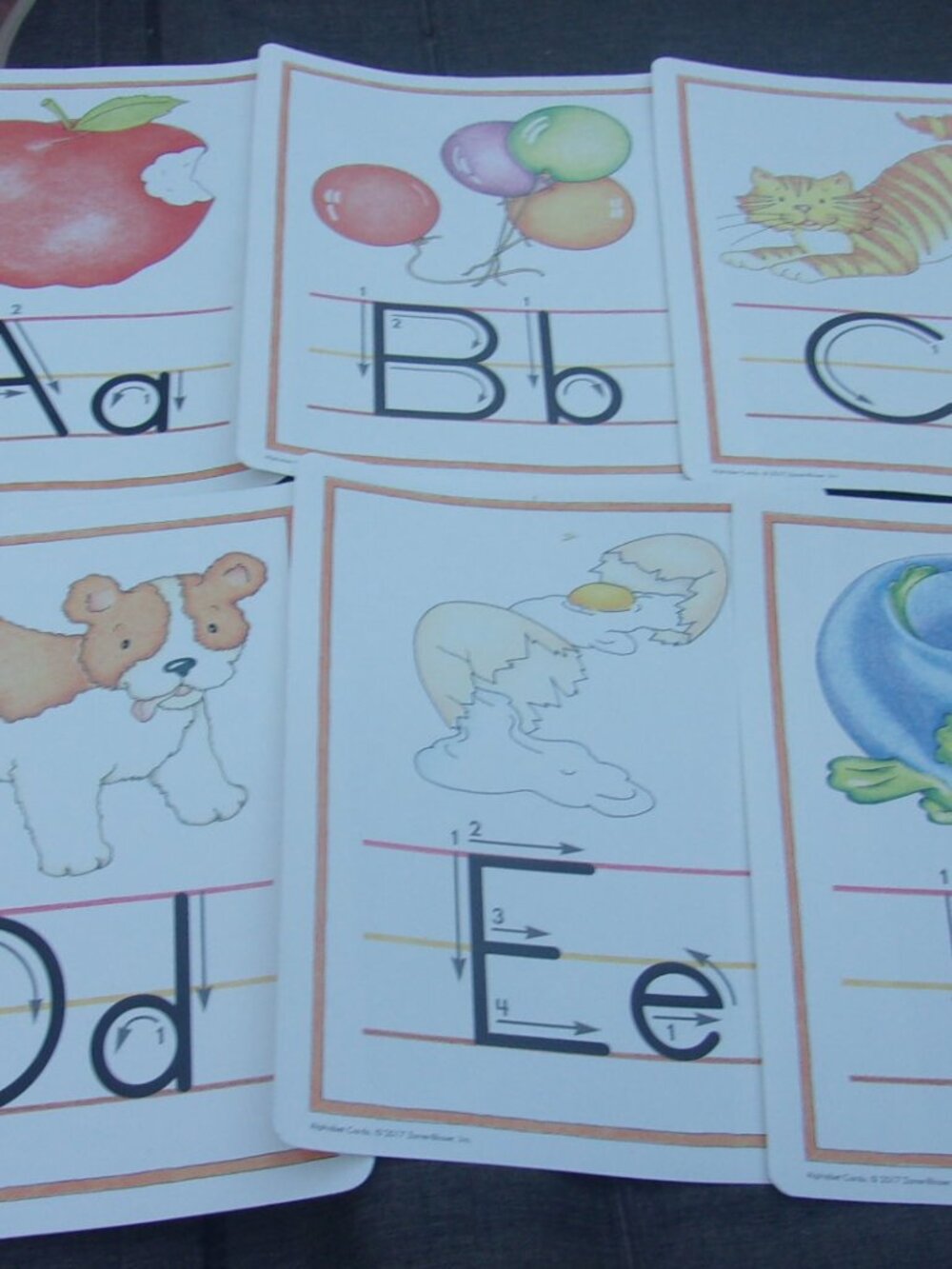 Educational Alphabet Cards for Children